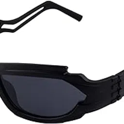 eyfee eyewear | Formula1 | Racing Inspired Sunglasses | Wrap Around | Sporty | 100% UV Protected | Matte Black-picture-33