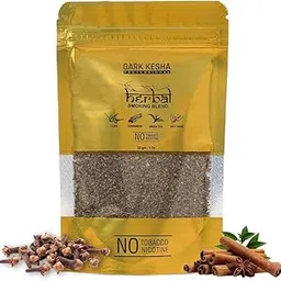 DARK KESHA Tobacco & Nicotine Free Smoking Mixture With 100% Natural Herbal Smoking Blend 1 Pack 30gm-image-10