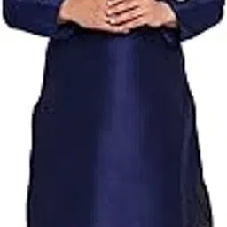 royal kurta Mens Silk Blend Embroidered Kurta Dhoti Set-picture-19