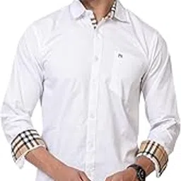 frekman Men’s Cotton Shirt – Burberry‑Inspired Plaid | Full Sleeve | Regular Fit-picture-19