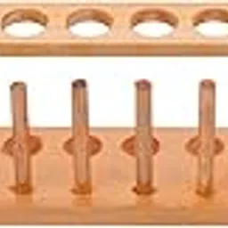ULTECHNOVO 12holes Wooden Test Tube Rack Holder for Laboratory and School Use Lightweight and Stable Storage for Test Tubes Practical Design for Organizing Chemistry Equipment-picture-33
