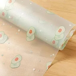 REWOP Fridge Mats, Kitchen Mat EVA Food Grade Multipurpose Washable Anti Slip Mat/Sheet for Fridge, Shelf Liners for Kitchen Shelves, Table, Drawer mat (300 * 45 cm) (Avocado)-picture-12