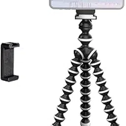 DIGITEK® (DTR 250 GT) 24cm Flexible Gorilla Mini Tripod with Phone Holder & Pan Head, 10 Sections Adjustment, 24cm Max Height, Cutting Edge Design, Reliable Grip, for Smartphones & Action Cameras-picture-32