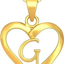 22KT Yellow Gold Pendant for Girls-image-98