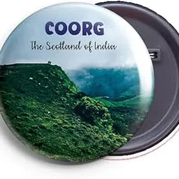 AVI 58mm Regular Size Metal Fridge Magnet Multicolor Coorg Karnataka Travel Souvenir MR8002486-picture-11