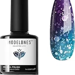 Modelones Color Changing Gel Nail Polish From BELLE GAGA Temperature Change Nail Polish Gel Set Soak Off Summer Neon Nail Art DIY Salon Manicure Holiday Gifts (0658)-image-94