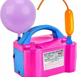 TAYCORE LIVING Electric Balloon Pump Machine for Garland Arch | Dual Nozzle Air Blower for Birthday Decoration Kit | Balloon Pump for Kids Parties, Baby Showers – Pink, Pack of 1-picture-14