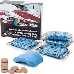 awave bloom - Car Clay Bars Auto Detailing 400g & Clay Bar 8 Pack (1pc=16oz) Car Detailing Clay Bar Kit, Cleaning Without-image-5