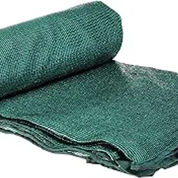 CRODOR Unique Plastic 50% Green Cover Sun Shade Sail with Attached Chords (10 ft x 10 ft, Green, garden green net shade), balcony shed cover-picture-37