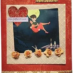 Happy Anniversary Greeting Card For Wife Boyfriend Girlfriend D2|Anniversary Card For Husband Special (Card Size: 7Inch X 10Inch)-picture-14