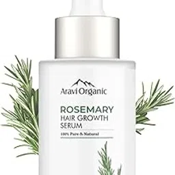 Aravi Organic Rosemary & Biotin Hair Growth Serum - For Hair Growth, Strengthens Hair, and Nourishes Scalp - 30 ml-picture-19