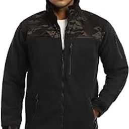 mountmiller Men's Camouflage Printed Ripstop Dual Superbond HLKN Fleece Tactical Jacket | Water Repellant | Multi-Pocket | Abrasion-Resistant | Ideal for Outdoor, Hiking & Trekking-picture-54