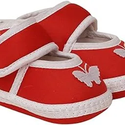 neska moda 6 To 12 Months Baby Girls & Baby Boys Soft Cotton Cute Butterfly Booties-BT4491-picture-34