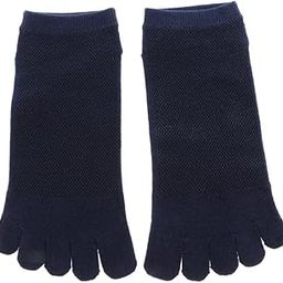 calandis ™ Men Toe Socks Five Finger Cotton Socks Sports Running Ankle Socks Navy Blue | Socks | Mens Clothing-picture-27