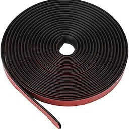 EEEKit 5M/16FT Auto Seal Weather Stripping Rubber Sealing Strip Trim Cover for Car Front Rear Windshield-picture-17