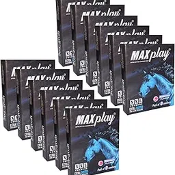 Max Play Stamina Men's Dotted Condoms for Extra Power, Pack of 12 Box (Bubblegum Flavour)-picture-31