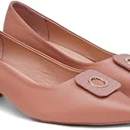 sherrif Women's Block Heel Pumps-picture-40