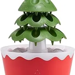 Rain Cloud Essential Oil Diffusers Rotatable,Water Drip Rain Lucky Tree Humidifier Night Light with 7 Changing Colors for Relaxing Mood Water Drop Sound (yellow red)-picture-18