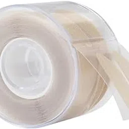 BHOOLU&GOOLU PE Invisible Lace Design Double Eyelid Lift Tape Roll - (Beige) - 600 Pcs/Roll-picture-15