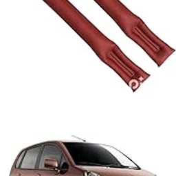 LOVMOTO Universal Car Gap Filler Organiser Car Seat Gap Filler, Car Seat Gap Organiser, PU Leather Car Accessories, Car Seat Console Side Pockets for Storage Comfortable With Ze-n-picture-25