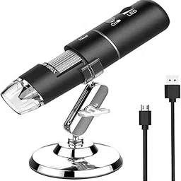 1Goal Wireless Digital Microscope Handheld USB HD Inspection Camera 50x-1000x Magnification with Stand Compatible with Android, OS, Windows Computer/Laptop/Smartphone etc.-picture-29