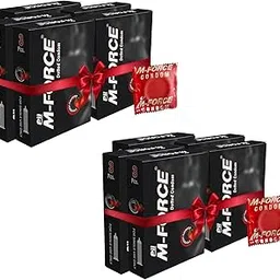 Pii M-Force Dotted Latex Condoms for Men – Strawberry Flavour, Ultra-Thin & Dotted Design (Pack of 10 Boxes, 30 Pieces Total)-picture-18