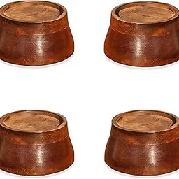 U&A Global Wooden Furniture Risers Bed Riser Table Base Fridge & Cupboard Stand Machines & Almirah Rack Risers 2.5 inch-picture-56