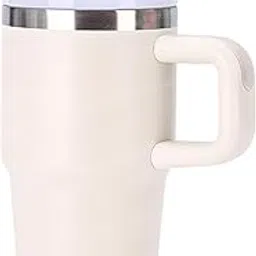 FunBlast Cute Insulated Tumbler Mug for Girls - 500ML Sipper Tumbler with Straw and Handle, Korean Tumblers, BPA-Free Leakproof Drinking Cup for School, Travel, Home, Gift for Girls (White)-picture-11