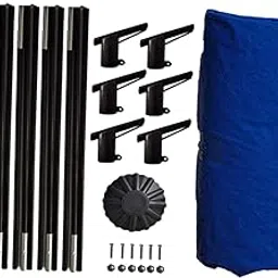 BNF® Sporting Goods-Fitness Running & Yoga-Fitness Equipment & Gear-Trampolines - Trampoline Tent Cover with Brackets Versatile for Lawn Outdoor Sports Garden 6FT and 6 Rod-image-2