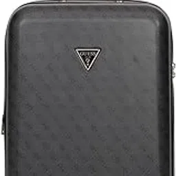 guess Charcoal Grey Printed Jesco Trolley Bag-picture-14