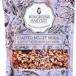 Wingreens Harvest Toasted Millet Muesli, Roasted Cacao Bean & Raisin, 250 g-picture-27
