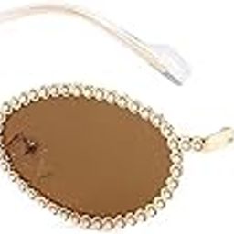 augen Glam Diamond Studded Sunglasses for Women | Rhinestone Luxury Crystal Bling Oval Frame | Fashion Jewellery Style Unisex UV Protection Eyewear (M268)-picture-13