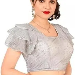 Strachable Stylish Sleeve Orzenga Readymade Blouse for Women and Girl's|Style - 807 Women's Blouses & Shirts-picture-48