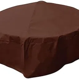 07844BBGD Fire Pit Cover, Dark Brown PVC, 18 x 38-in. Round - Quantity 1-picture-66