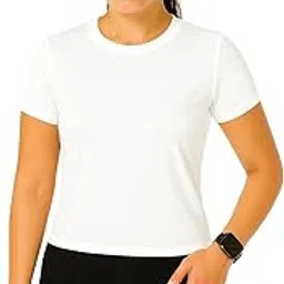 atliest Women’s Classic Short Sleeve Crew Neck Tee-picture-12