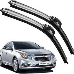 Frameless Rubber Car Wiper Blades Set of 2 Compatible with (Chevrolet Cruze (2013-2018) (D-24,P-18))-image-77