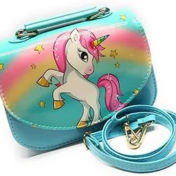 TERA 13 Bag For Kids (1 Pcs) Unicorn Sling Bag For Girls, Hand Bag, Pures, Shoulder Bag, Return Gifts For Kids, Gifts Set, Birthday Gifts Bag For Kids, Kanjak Gifts-image-15