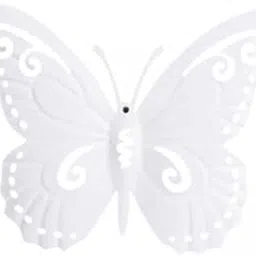 ATORSE 2Xbutterfly Wall Decor Hanging Butterflies for Bedroom Outdoor Indoor Patio White|Home & Garden|Home Dacor|Figurines-image-63