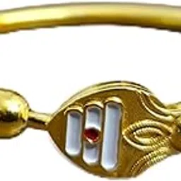 Traditional Murugar Kaapu Bracelet for Men, Religious Temple Jewellery-picture-13