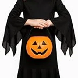 Kids Halloween Costumes for Boys & Girls – Pumpkin, Vampire, Witch, Wizard & Scary Black Outfits (Ages 2–8 Years)-image-22
