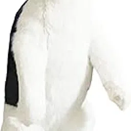 saz dekor Plush Backpack Decorative Travel Bag for Gift Wedding Outdoor Sports Black and White-picture-25