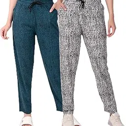 seaprint Women's Athletic Running Trackpants with Side Pockets | Stretchable Cotton Blend | Comfortable Gym Wear Trouser for Ladies-picture-21