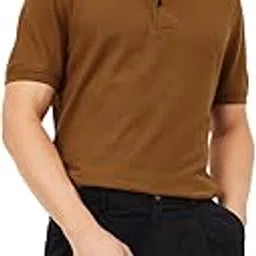 max Mens Cotton Blend Regular Fit Half Sleeves Solid Polo T-Shirt-picture-30