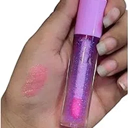 TopFinder® Liquid Lip Gloss With Cute Heart Design | Long-Lasting, High Pigment Lip Stain Tint & LipGloss | Blendable, Waterproof, Smooth & Moisturizing Transparent Lipstick for Women & Girls- Pack Of 1 image 1