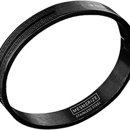 mesmerize Atticus Stainless Steel Kada Bracelet for Men – Durable, Anti-Tarnish, Water & Sweat Resistant, Hypoallergenic, Stylish & Comfortable Fit – Premium Gift Box Included-picture-24