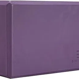 Everyday Yoga Block Soft Non-Slip Foam Surface for Stability, Balance, and Deepen Stretches - Ideal for Yoga, Pilates, and Meditation Accessories - Plum-picture-38