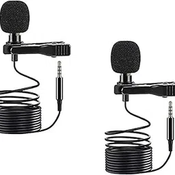 X Pro T5 Professional Collar Mic for YouTube Grade Lavalier Auxiliary Microphone Easy Clip On System ­ Perfect for Recording Voice/Video Conference/Podcast/I-Phone/Android image 1