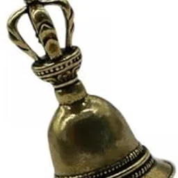 JAZZY PEARLS® 3xMini Antique Bell Wind Chimes Wind Bell Call Bells for Patio Porch Decoration-image-2