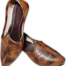 Vestra Aura Luxe Men's Ethnic Mojari Premium Handmade Traditional Footwear Laser Cuts-picture-17