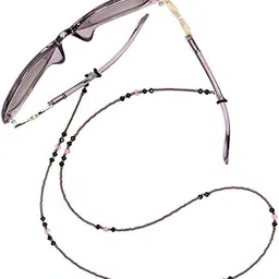 Fashion Beaded Reading Glasses Spectacles Sunglasses Eyewear Neck Cord Chain Holder for Women-picture-54